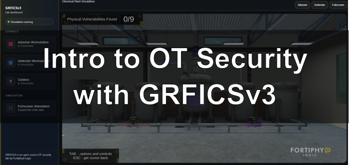 Course preview of GRFICSv3